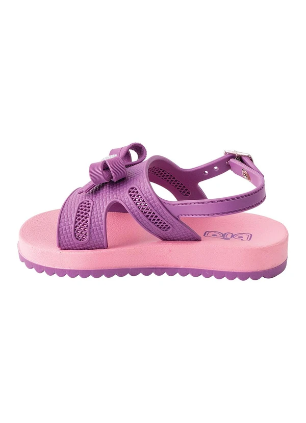 Perfecta - Sandália Infantil Violeta em Pvc 3