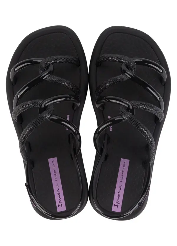 Grendene Kids - Sandália Ipanema Meu Sol Preta 2