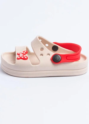 Vida Costeira - Sandália Laço Infantil Off-White - VIDA COSTEIRA
