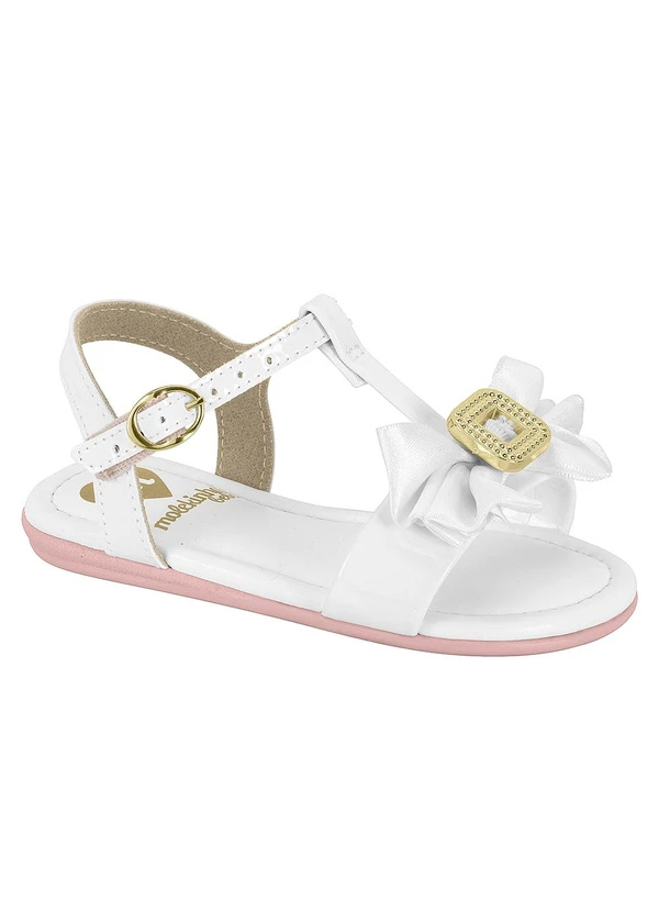 Molekinha - Sandalia Molekinha Branca