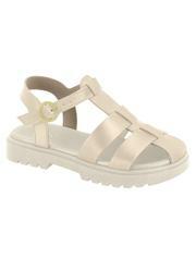 Sand�lia Molekinha Creme