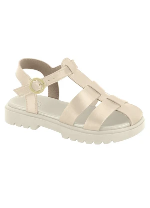 Sandália Molekinha (Creme) - MOLEKINHA