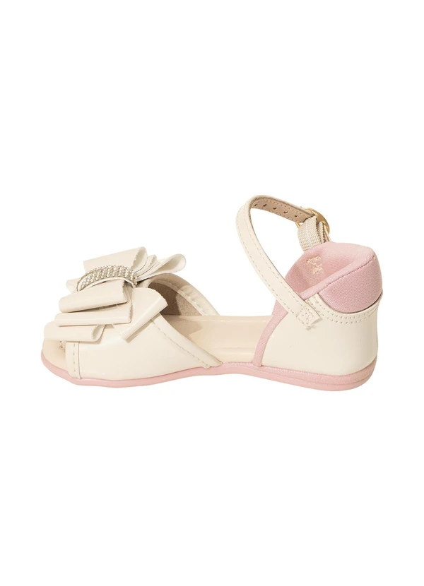 Molekinha - Sandália Molekinha Off Withe 3
