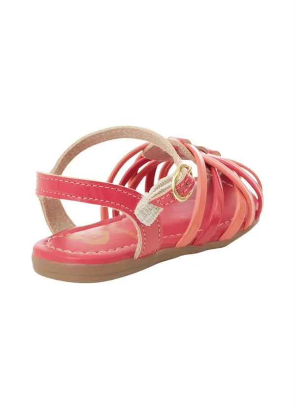 Molekinha - Sandália Molekinha Pink em Sintético 2