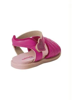 Sandália Molekinha (Pink) em Sintético - MOLEKINHA