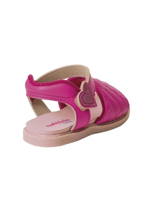 Molekinha - Sandália Molekinha Pink em Sintético 2