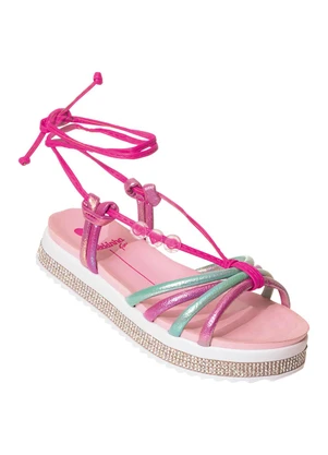 Sandália Molekinha (Pink) em Sintético - MOLEKINHA