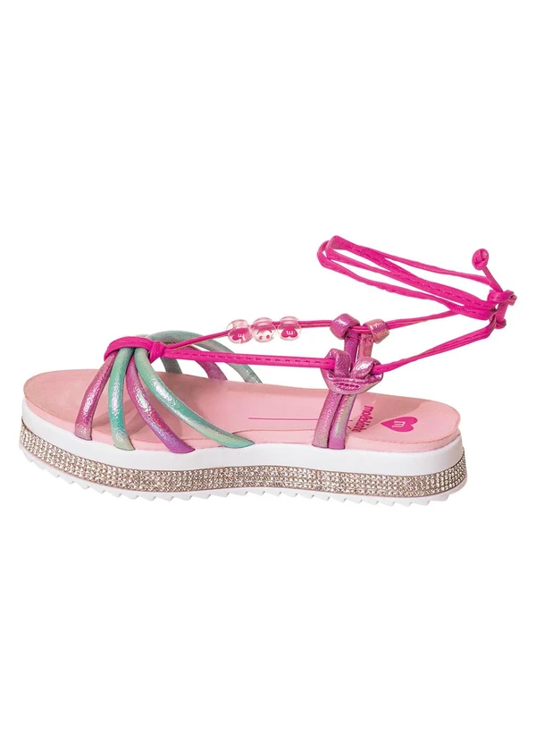 Molekinha - Sandália Molekinha Pink em Sintético 3