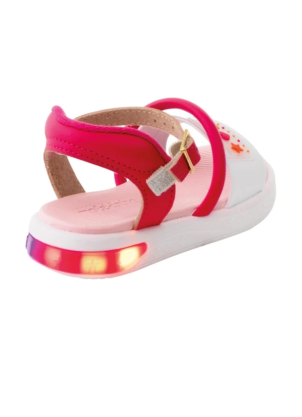 Molekinha - Sandália Molekinha Pink em Sintético 2