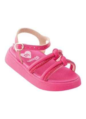 Sandália Molekinha (Pink)Em Sintético - MOLEKINHA