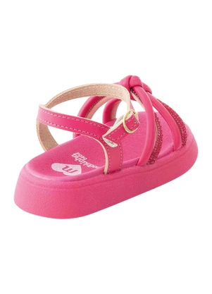 Sandália Molekinha (Pink)Em Sintético - MOLEKINHA