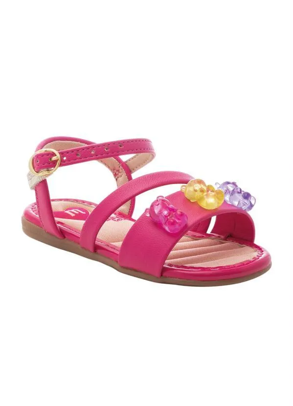 Molekinha - Sandália Molekinha Pink em Verniz