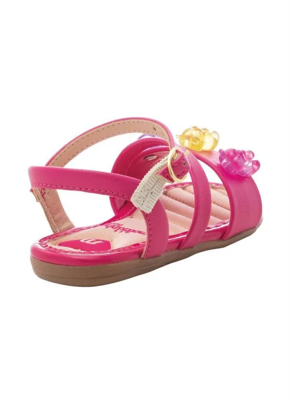 Molekinha - Sandália Molekinha Pink em Verniz 2
