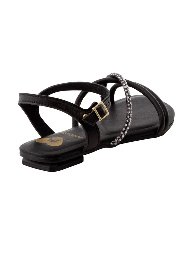 Molekinha - Sandália Molekinha Preta em Sintético 2