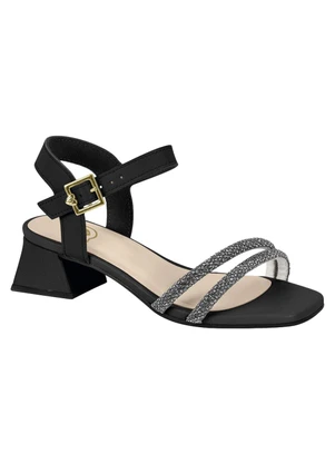 Sandália Molekinha (Preta) em Sintético - MOLEKINHA