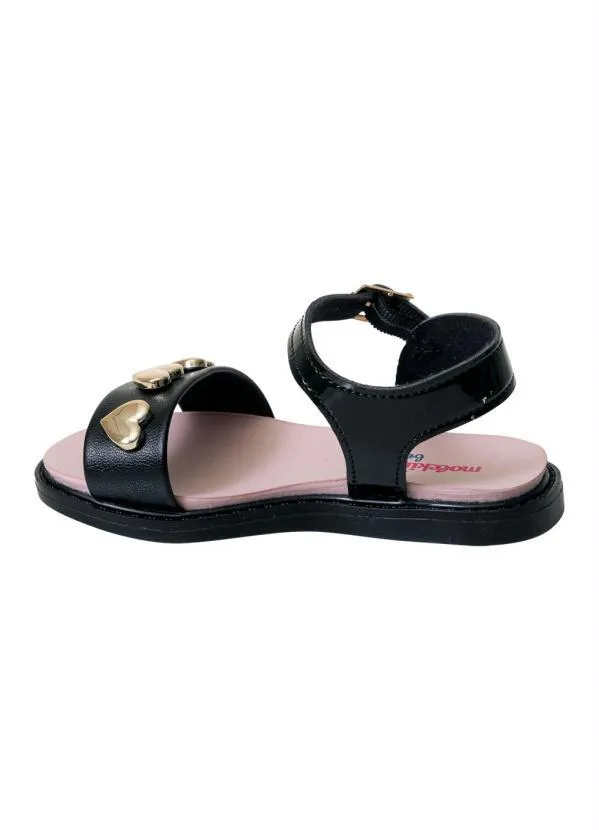 Molekinha - Sandália Molekinha Preta em Sisntético 3