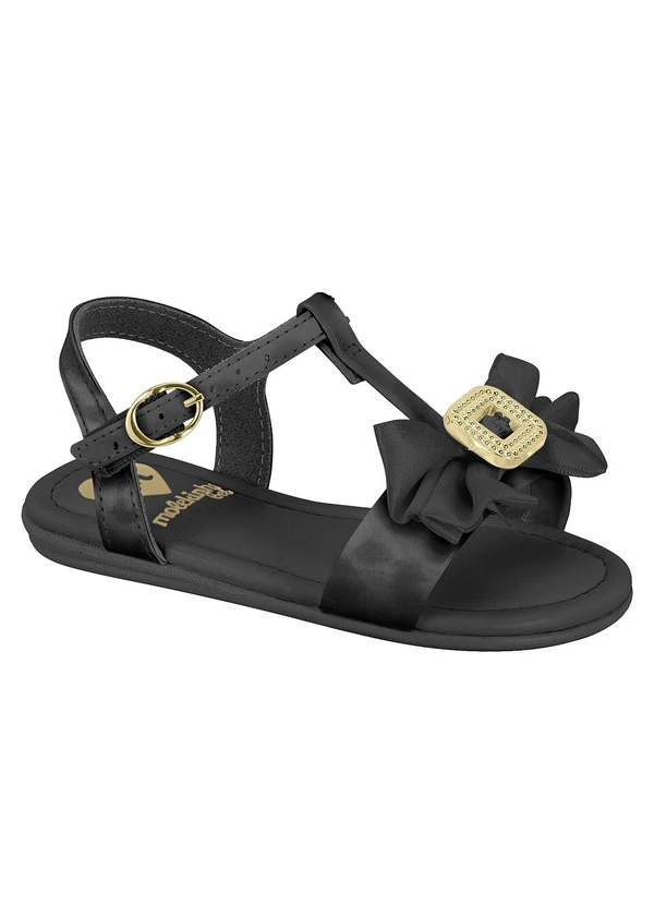 Molekinha - Sandalia Molekinha Preta