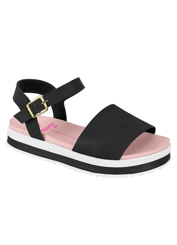 Molekinha - Sandália Molekinha Preta