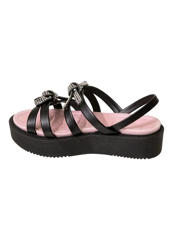 Molekinha - Sandália Molekinha Preto em Sisntético 3