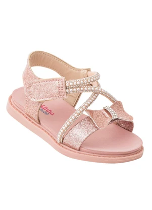 Sandália Molekinha (Rosa) com Palmilha Confort - MOLEKINHA