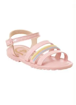 Sandália Molekinha (Rosa) em Sintético - MOLEKINHA