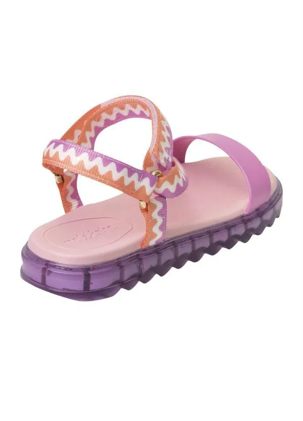 Molekinha - Sandália Molekinha Rosa em Sintético 2