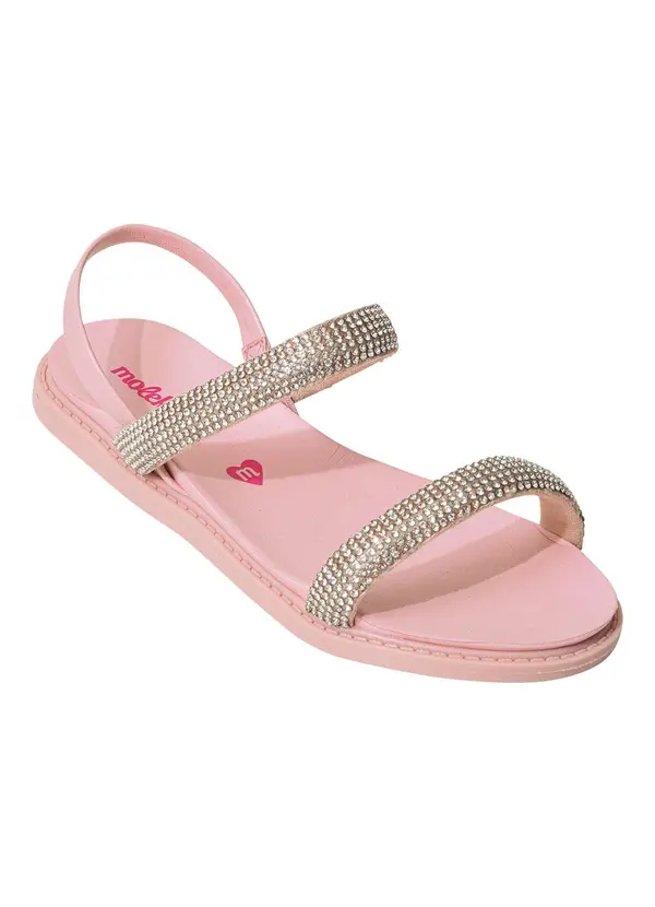 Molekinha - Sandália Molekinha Rosa em Sintético