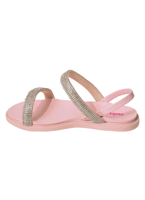 Molekinha - Sandália Molekinha Rosa em Sintético 3