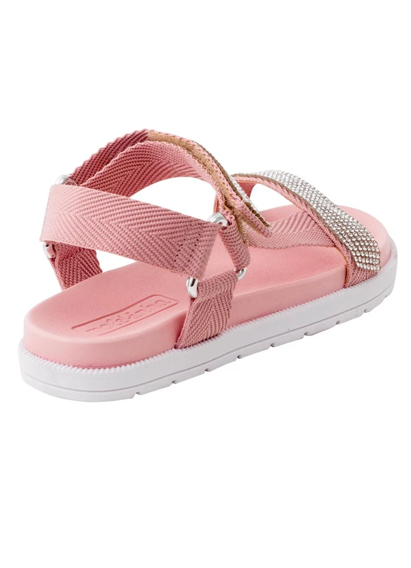 Molekinha - Sandália Molekinha Rosa em Sintético 2