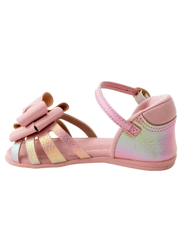 Molekinha - Sandália Molekinha Rosa em Sintético 3