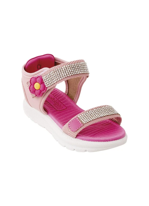 Molekinha - Sandália Molekinha Rosa em Sintético