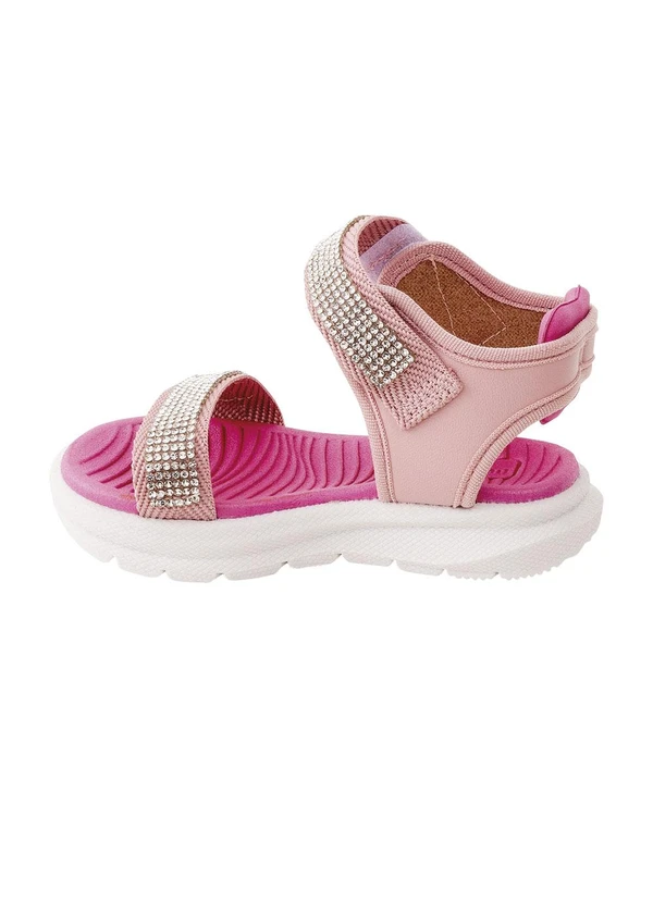 Molekinha - Sandália Molekinha Rosa em Sintético 2