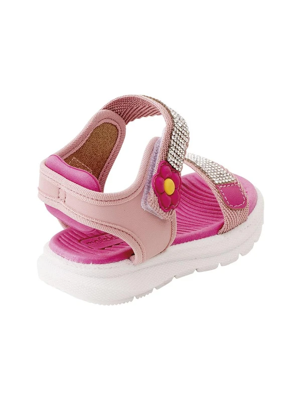 Molekinha - Sandália Molekinha Rosa em Sintético 3