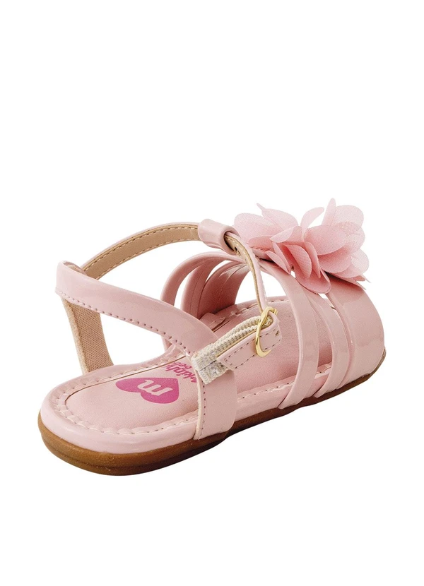 Molekinha - Sandália Molekinha Rosa em Sintético 3