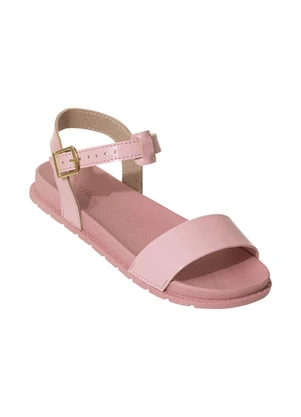 Sandália Molekinha (Rosa) em Verniz - MOLEKINHA