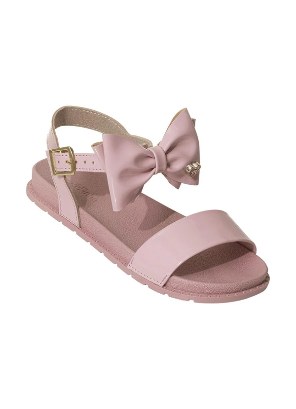 Molekinha - Sandália Molekinha Rosa em Verniz 4