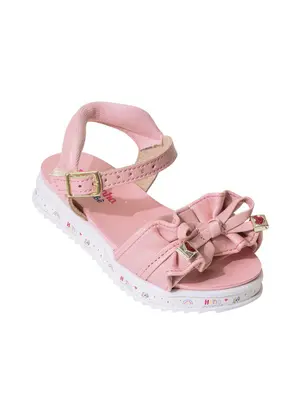 Sandália Molekinha Rosa Erm Sintético Multimarcas