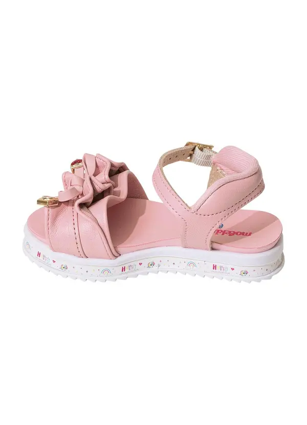 Molekinha - Sandália Molekinha Rosa Erm Sintético 3