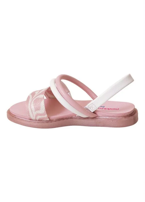 Molekinha - Sandália Molekinha Rosa Sintético 3