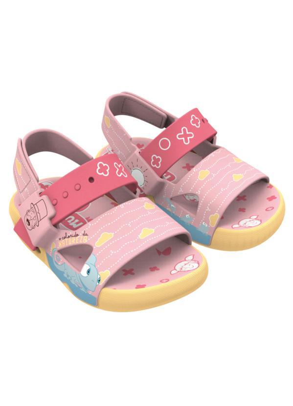 Grendene Kids - Sandália Mundo Bita Forest Rosa 2