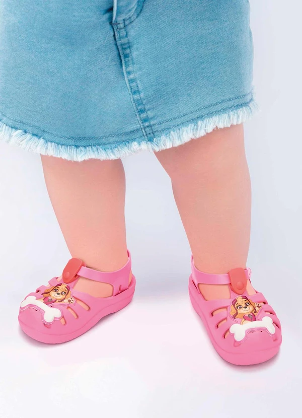 Grendene Kids - Sandália Patrulha Canina Rosa