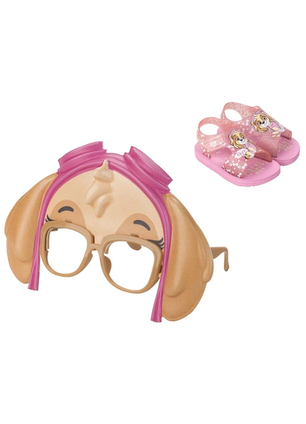 Grendene Kids - Sandália Patrulha Canina Rosa