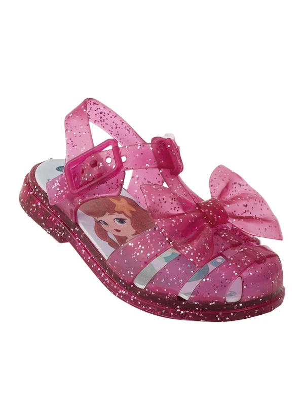 Perfecta - Sandália Pink Glitter em Pvc