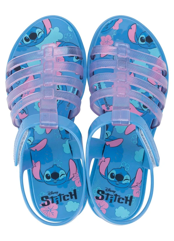 Grendene Kids - Sandália Stitch Clutch Bag Azul 2