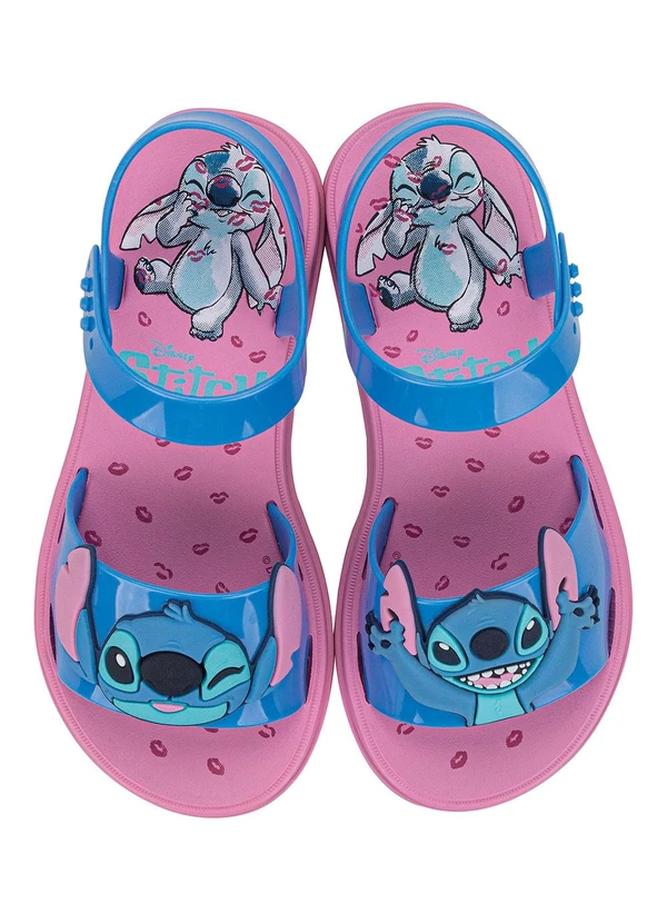 Grendene Kids - Sandália Stitch To Play Stitch Rosa 2