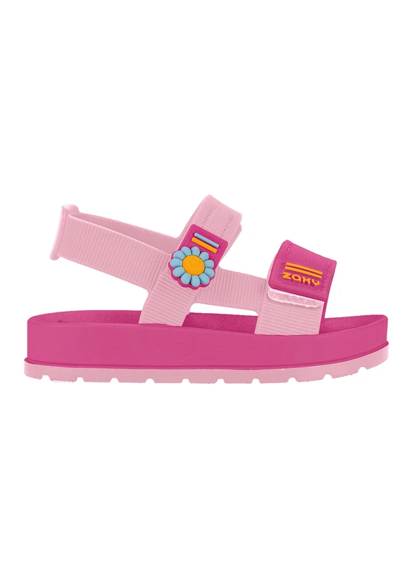 Grendene Kids - Sandália Zaxinina Confete Pink 3