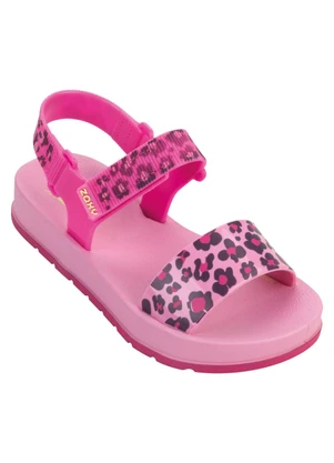 Grendene Kids - Sandália Zaxy Way Print Rosa - GRENDENE KIDS