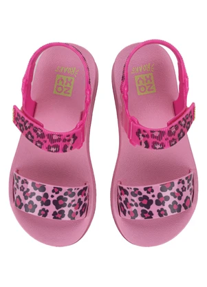 Grendene Kids - Sandália Zaxy Way Print Rosa - GRENDENE KIDS