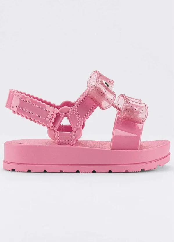 Grendene Kids - Sandália Zaxynina Lacinhos Rosa 2