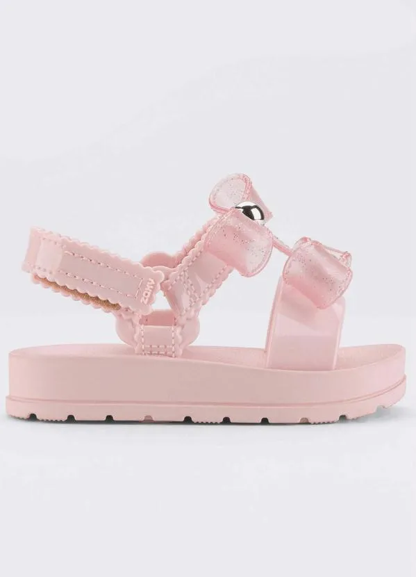 Grendene Kids - Sandália Zaxynina Lacinhos Rose 2